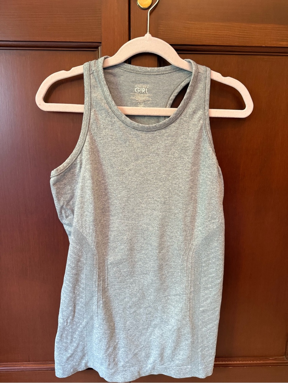 Athleta Girl Heather Gray Tank Top